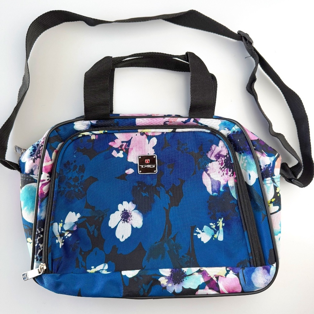 Tag Floral Travel Carryall Bag